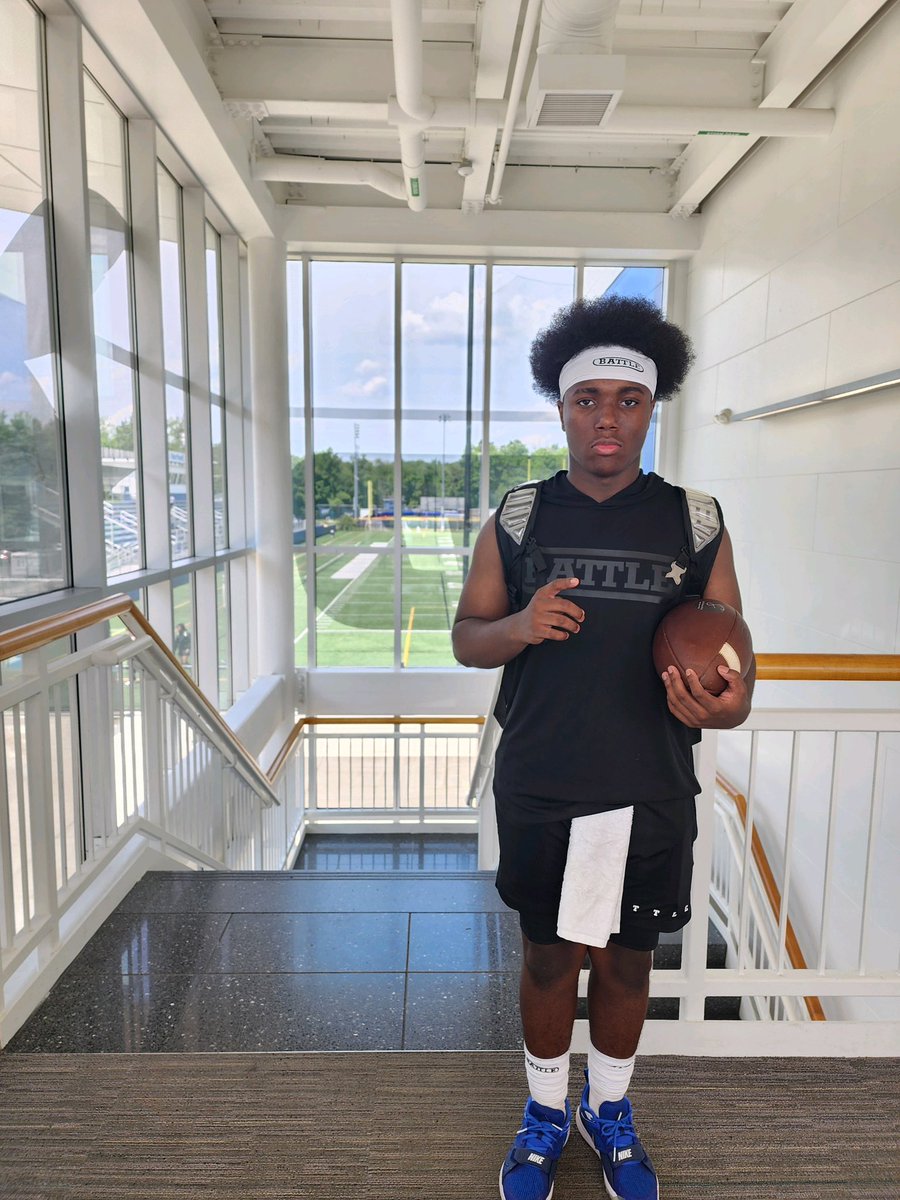 SethJacks7's tweet image. Thank You @Andy_Rondeau_1 For Having Me At Today’s Camp, I Had A Great Experience🌟 @PaceUFootball1 @CoachCGD @TyriqPhynn @Neimar_Santouse #pace #paceu #paceuniversity #pacefootball