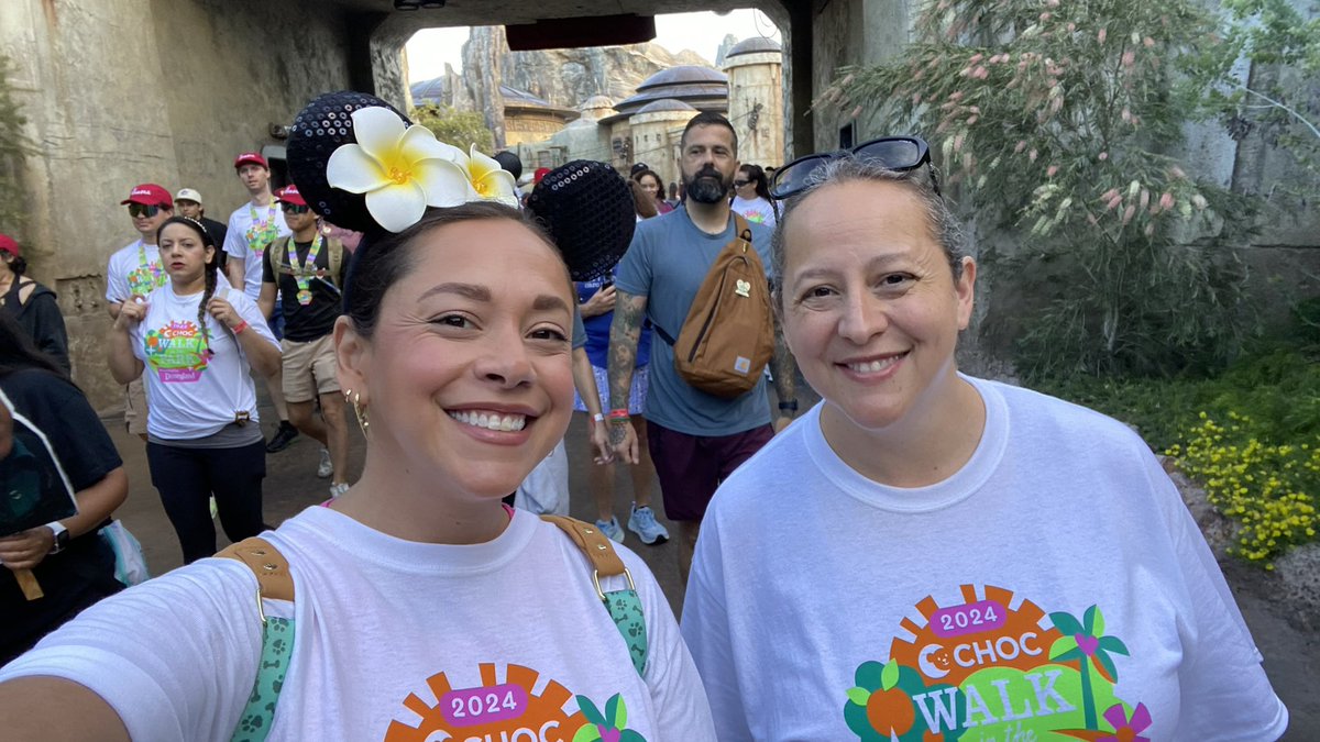 Our walk was today! We had a great time supporting CHOC! If I get $100 in donations today it will be matched - if you have cash to spare for kids, hit the link!