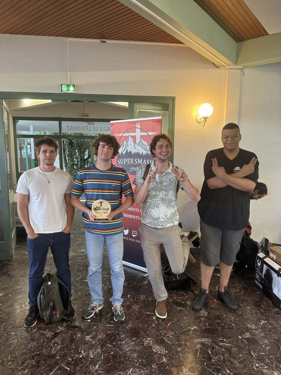 Parlons Esport (@parlonsesport) on Twitter photo 🏆 Résultat du Yaute N Summit :
🥇 <a href="/Caillou_Couillu/">Le Caillou Couillu</a>
🥈 <a href="/Farfaboulette/">Farfa boulette</a>
🥉 <a href="/XY_endersmashu/">XY</a>
Alors <a href="/Toadow/">SSY | Toadow</a> peut-être que la prochaine fois tu prendra la médaille chocolat 😉
GG à tous les autres participants ! 👏
#SSBU 🏆 Résultat du Yaute N Summit :
🥇 <a href="/Caillou_Couillu/">Le Caillou Couillu</a>
🥈 <a href="/Farfaboulette/">Farfa boulette</a>
🥉 <a href="/XY_endersmashu/">XY</a>
Alors <a href="/Toadow/">SSY | Toadow</a> peut-être que la prochaine fois tu prendra la médaille chocolat 😉
GG à tous les autres participants ! 👏
#SSBU