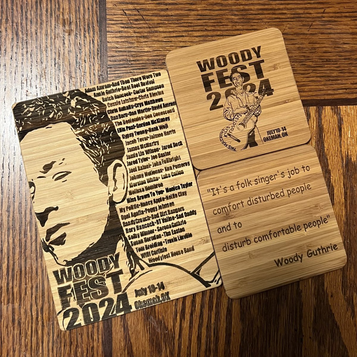 jareddeckmusic's tweet photo. 2024 @woodyfest was the absolute best! Thank you to the Coalition, the sponsors, and the amazing artists I get to call friends.
#woodyfest #woodyguthrie #okemah #folkmusic #singersongwriter #musicalactivist https://t.co/oBSCx9nEgY