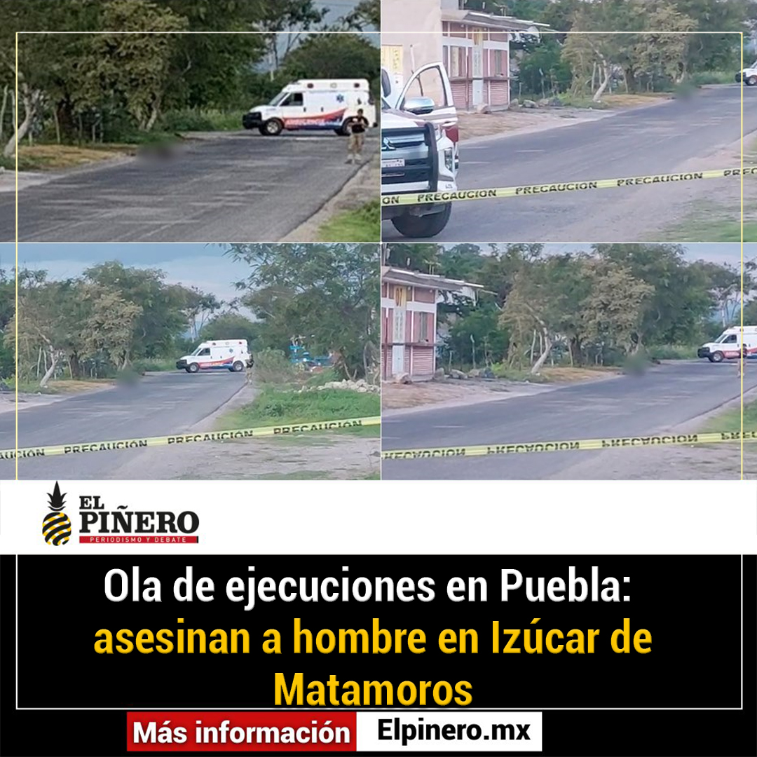 ELPINERO's tweet photo. #RELEVANTE 🗣️🆕 |  Sigue ola de ejecuciones en #Puebla: ocurre otro violento asesinato en #IzúcardeMatamoros

#Sanmartintexmelucan #Acatzingo #Tehuacan #Izucar #Tecamachalco #Huauchinango #Cholula #Serdan #Puebla #Oaxaca

@armentapuebla_, @SergioSalomonC, @lopezobrador_, @Claudiashein, @Segob_Puebla, @aztecapuebla, @FiscaliaPuebla, @LuisaAlcalde, @julioastillero, @GN_MEXICO_, @tatclouthier, #Puebla

https://t.co/DiAuPE3y3K