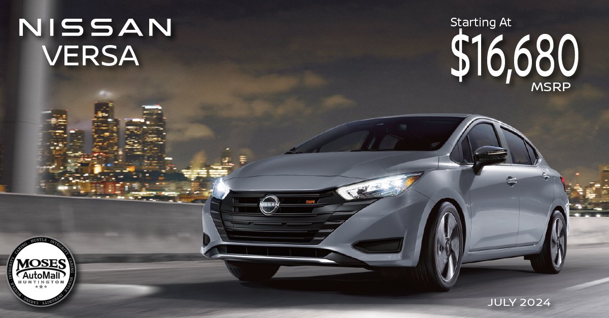 mosesautomall's tweet image. Discover the perfect summer companion with the Nissan Versa from Moses AutoMall! ☀️🚗 Compact, efficient, and feature-packed. Explore our inventory: moses-nissan.com/searchnew.aspx… #NissanVersa #SummerDrive #MosesAutoMall