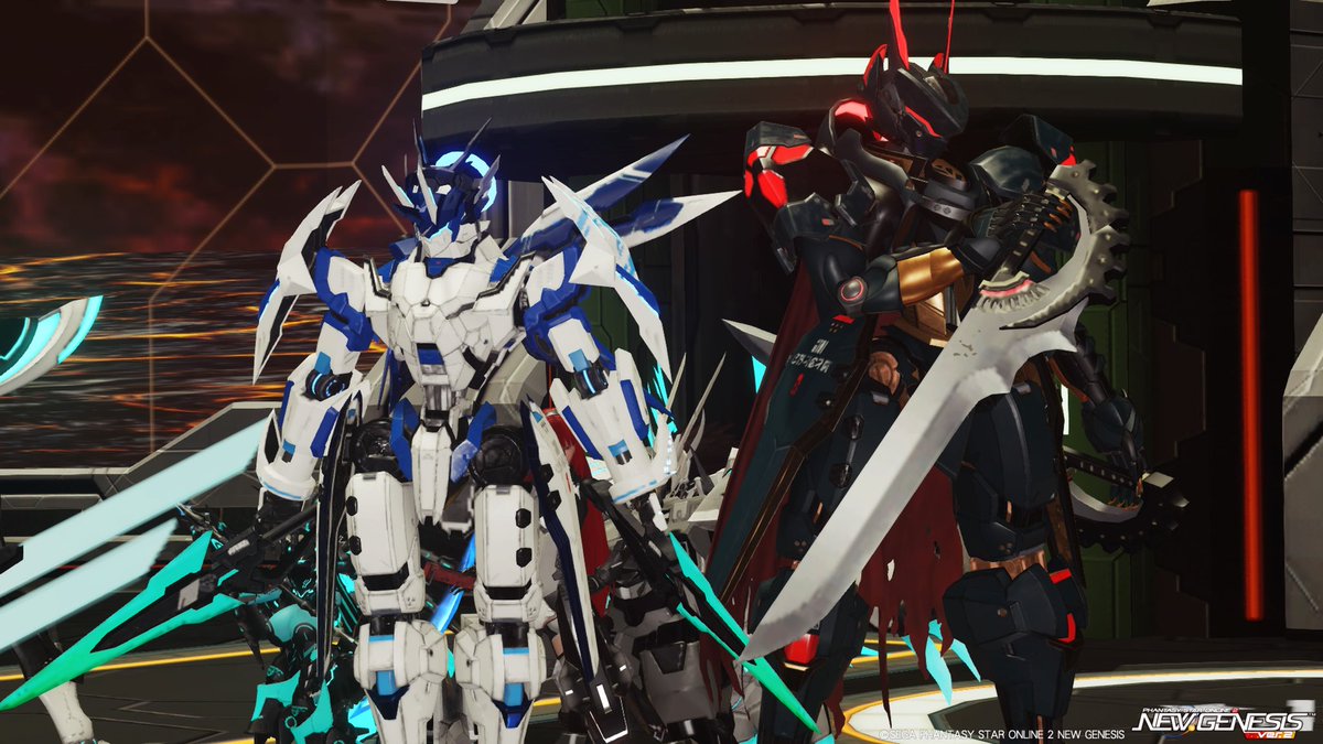 721naffuy's tweet image. 開会集合SSと閉会前の集合SS、こうみると凄い数のキャストだ…皆さん個性的でアクセサリーの使いかた等の色々参考になりそう( 'ω'   )
フリータイム中でのイカズチさんとのSS....白い体に青いラインのイケメンキャストですわ〜
皆さん集会お疲れ様でした！
#キャストはいいぞ
#PSO2NGS #CAST_MEET2024