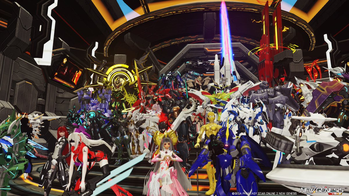 721naffuy's tweet image. 開会集合SSと閉会前の集合SS、こうみると凄い数のキャストだ…皆さん個性的でアクセサリーの使いかた等の色々参考になりそう( 'ω'   )
フリータイム中でのイカズチさんとのSS....白い体に青いラインのイケメンキャストですわ〜
皆さん集会お疲れ様でした！
#キャストはいいぞ
#PSO2NGS #CAST_MEET2024