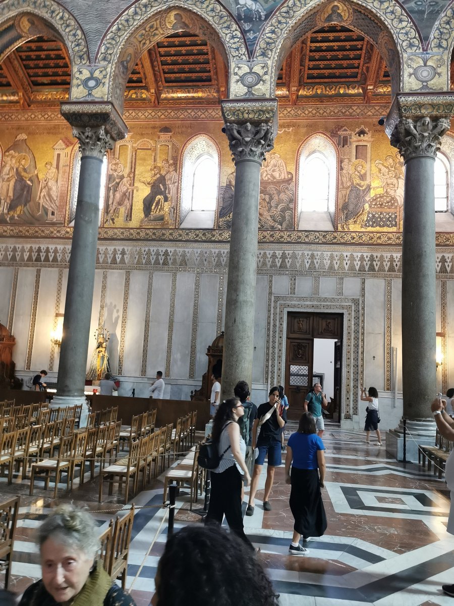 CarlaBZH's tweet image. Visite de la cathédrale et basilique de #Monreale. Connue pour ses mosaïques byzantins. Gros coup de cœur ! Quelle beauté ! 😍❤️  #Sicilia #Italie