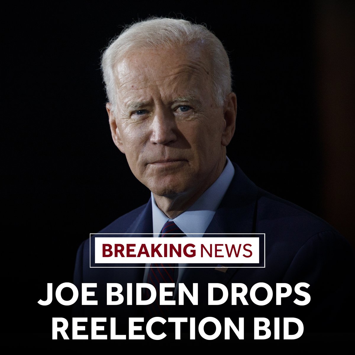 kcranews's tweet photo. BREAKING: President Joe Biden has announced he is not seeking reelection. https://t.co/olWo5rCxBt