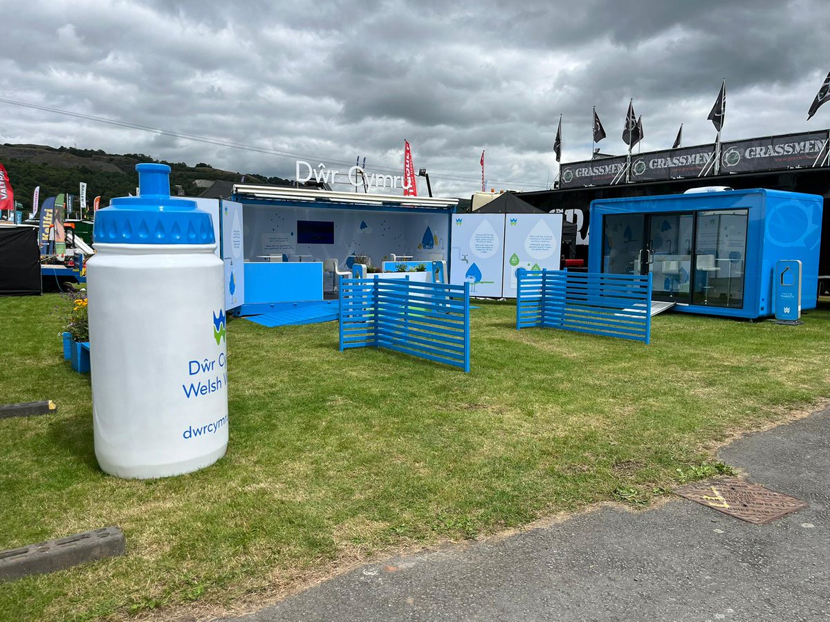 Welsh Water (@dwrcymru) on Twitter photo We're all set up!
We’re at the <a href="/TheRoyalWelsh/">The Royal Welsh</a> Show from tomorrow chatting to customers about all things water saving. We’ve got drinking water stations and some freebies to give away too!
Come and say hi 😊 We're all set up!
We’re at the <a href="/TheRoyalWelsh/">The Royal Welsh</a> Show from tomorrow chatting to customers about all things water saving. We’ve got drinking water stations and some freebies to give away too!
Come and say hi 😊