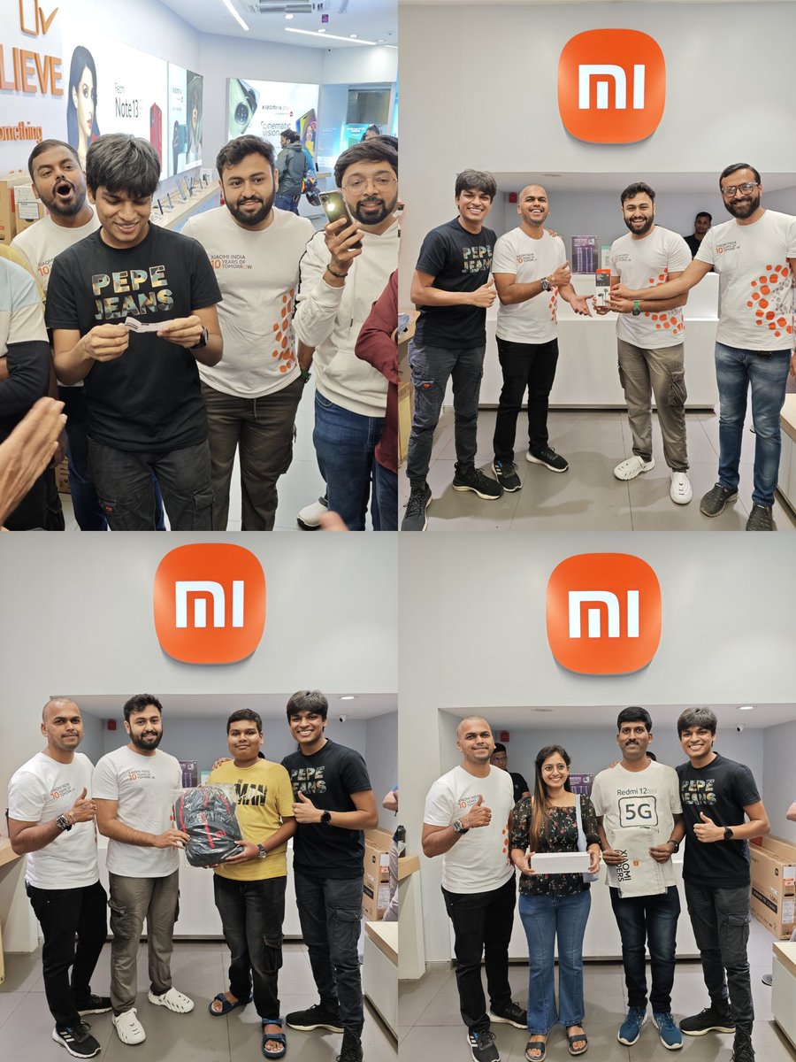 The Fun Continued with 3 Thrilling Games:

Lucky Draw: Congratulations Kshitija and <a href="/Dattatray_84/">Dattatray84</a> on Winning! 🎉

Quiz Challenge: <a href="/Soham0510/">Soham Khade</a> aced the Xiaomi Questionnaire! 🎓

Fastest Finger: <a href="/bhavyamaniar/">Bhavya Maniar</a>, our ex-MiFC president, typed 39 Xiaomi Products in just 60 Seconds! 🏆