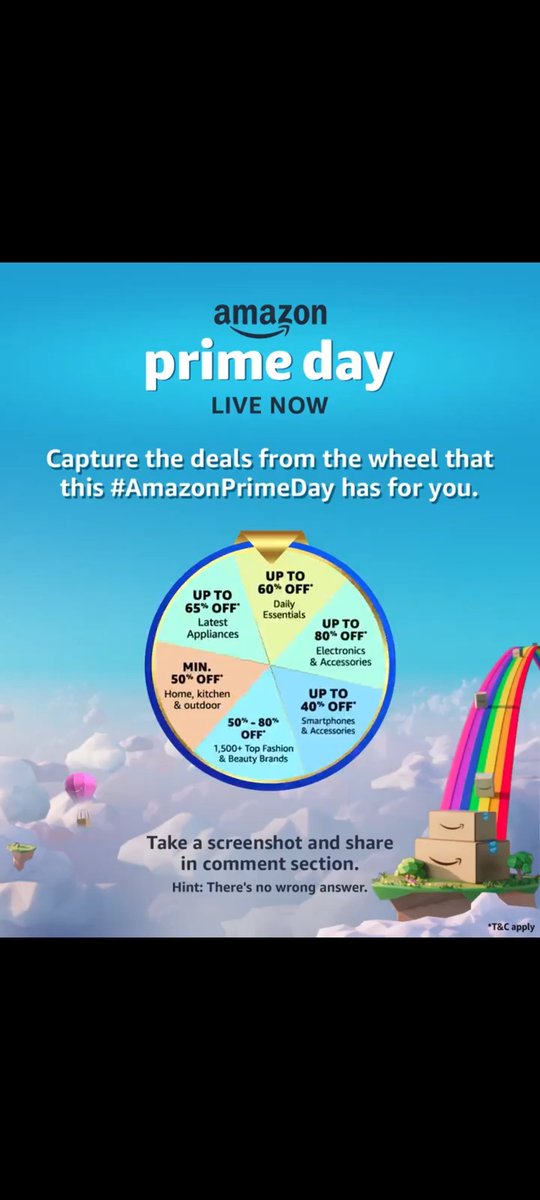 ssnneehhaa_'s tweet image. #AmazonPrimeDay #AmazonPrimeDay2024 
  #DiscoverJoy @amazonIN