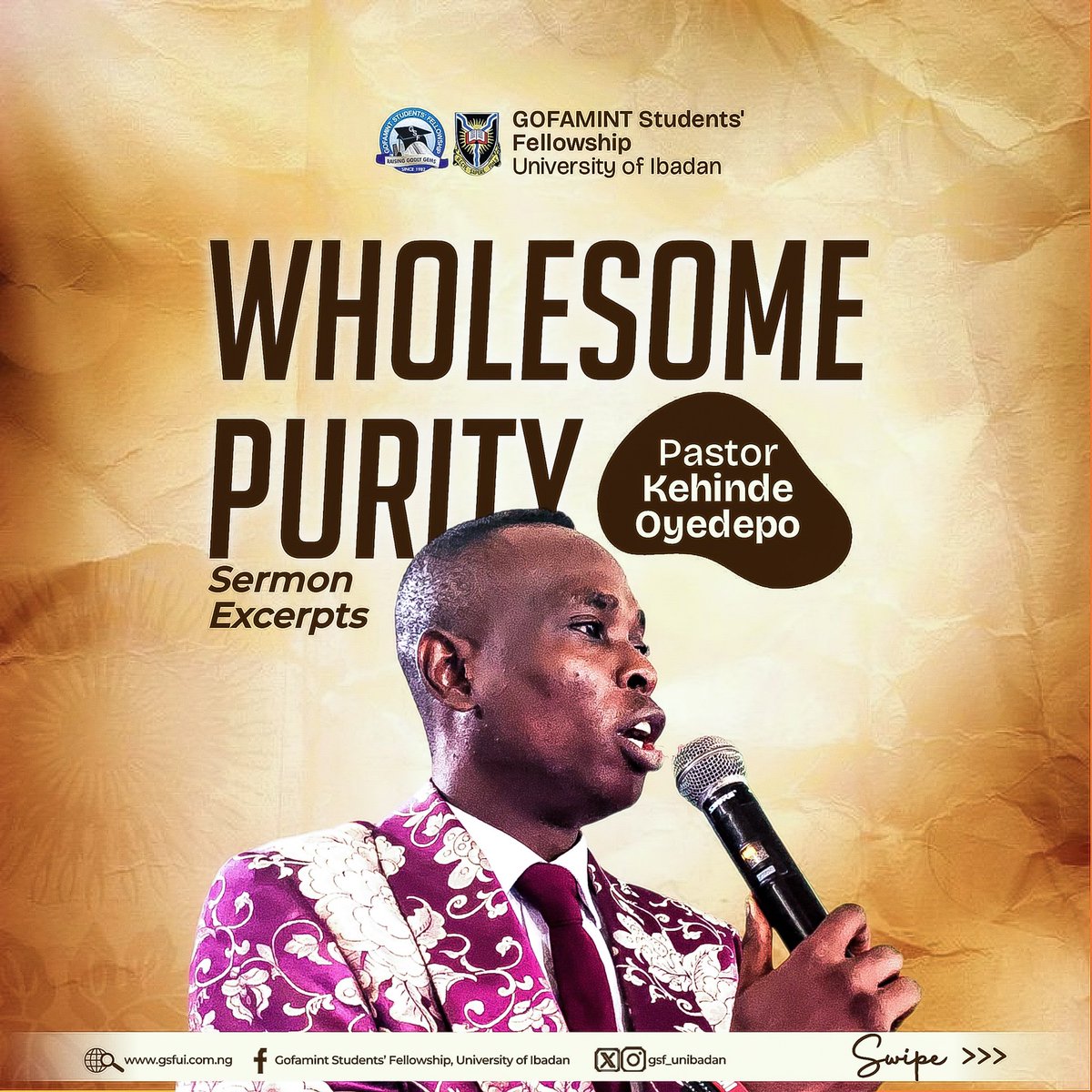 gsf_unibadan's tweet photo. Today, we examined the subject of wholesome purity, and we were immensely blessed.

Here are some takeaway points from the teaching👇
Sit back, relax, read, meditate and be blessed📌
#gsfnational
#SundayService 
#gsfui https://t.co/MvQoEFcIYT