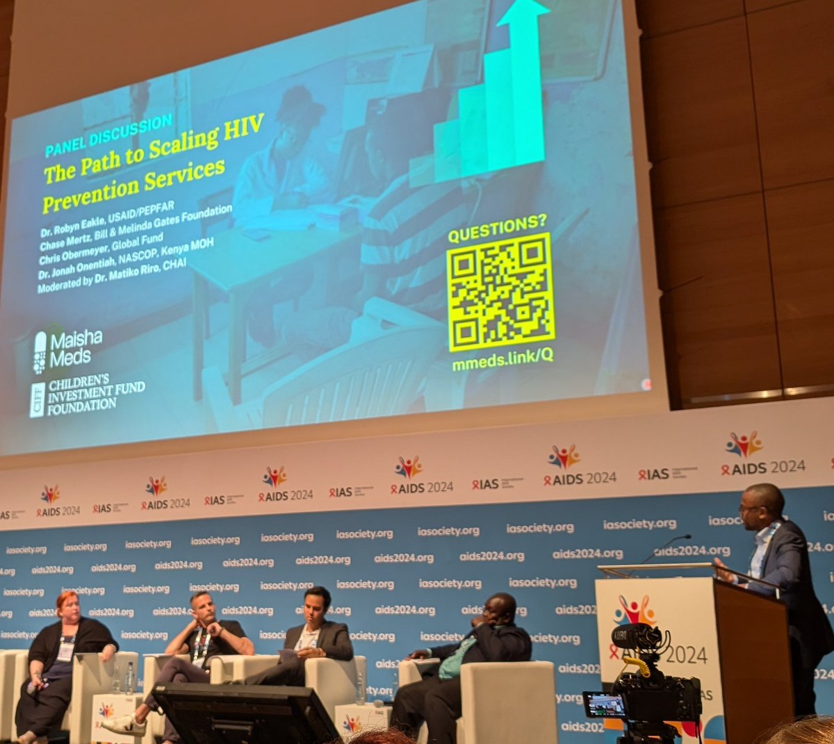 Audere (@auderenow) on Twitter photo "The 3,000 people who acquired HIV today didn't have to... Exciting to see future innovative products, but we have the tools today to increase access to PrEP" - <a href="/cobermeyer/">Chris Obermeyer</a> <a href="/GlobalFund/">The Global Fund</a> <a href="/MaishaMeds/">Maisha Meds</a>
#AIDS2024 "The 3,000 people who acquired HIV today didn't have to... Exciting to see future innovative products, but we have the tools today to increase access to PrEP" - <a href="/cobermeyer/">Chris Obermeyer</a> <a href="/GlobalFund/">The Global Fund</a> <a href="/MaishaMeds/">Maisha Meds</a>
#AIDS2024