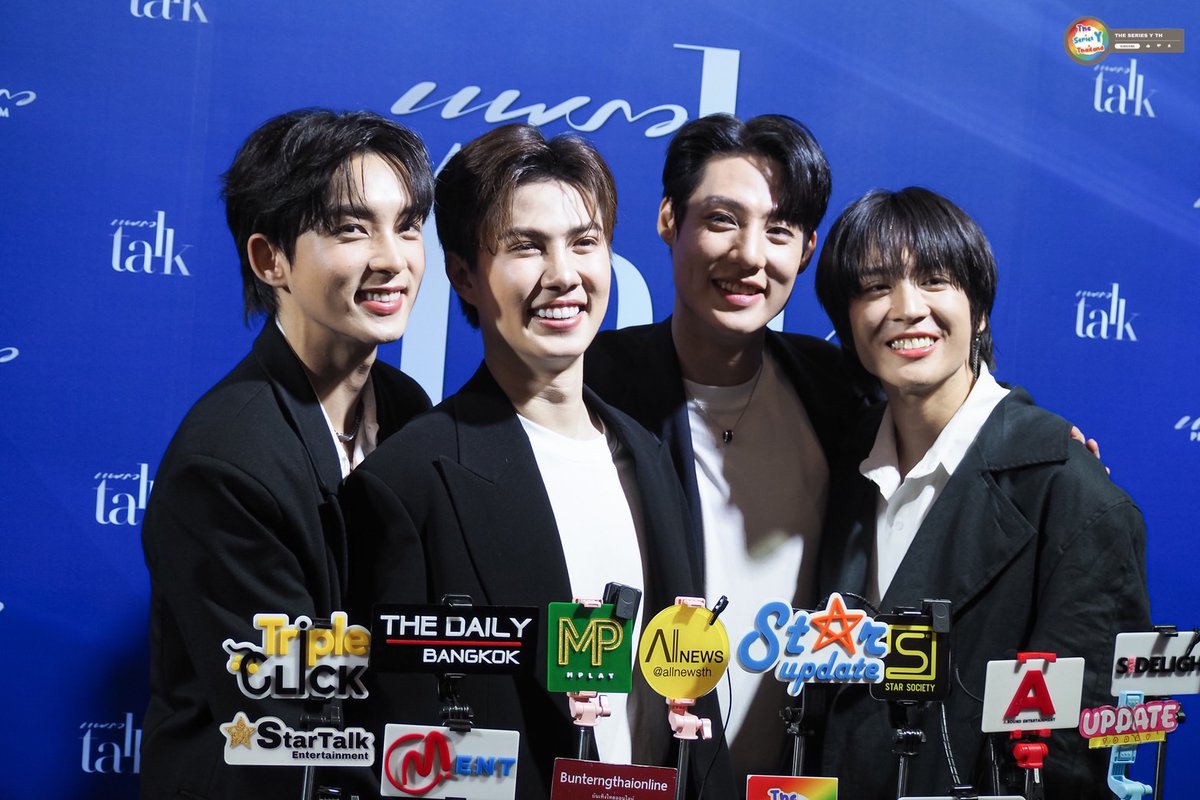 theseriesy_th's tweet photo. " สายลับ-ภณ-การ์ฟิวส์-เบ๊นซ์ " ฉลองครบรอบ 45 ปีนิตยสารแพรว ในงาน Praew Talk 2024 "The Inspirations" ร่วมพูดคุยส่งต่อแรงบันดาลใจ จากประการณ์ของคนดังหลากหลายอาชีพ 

#SpySailub #PonThanapon
#BENZALERT #Garfinpkk
#PraewTalk2024xLoveNoLongBeans
#PraewTalk2024 #centralwOrld #Praewmag https://t.co/MOhH6ZJBwu