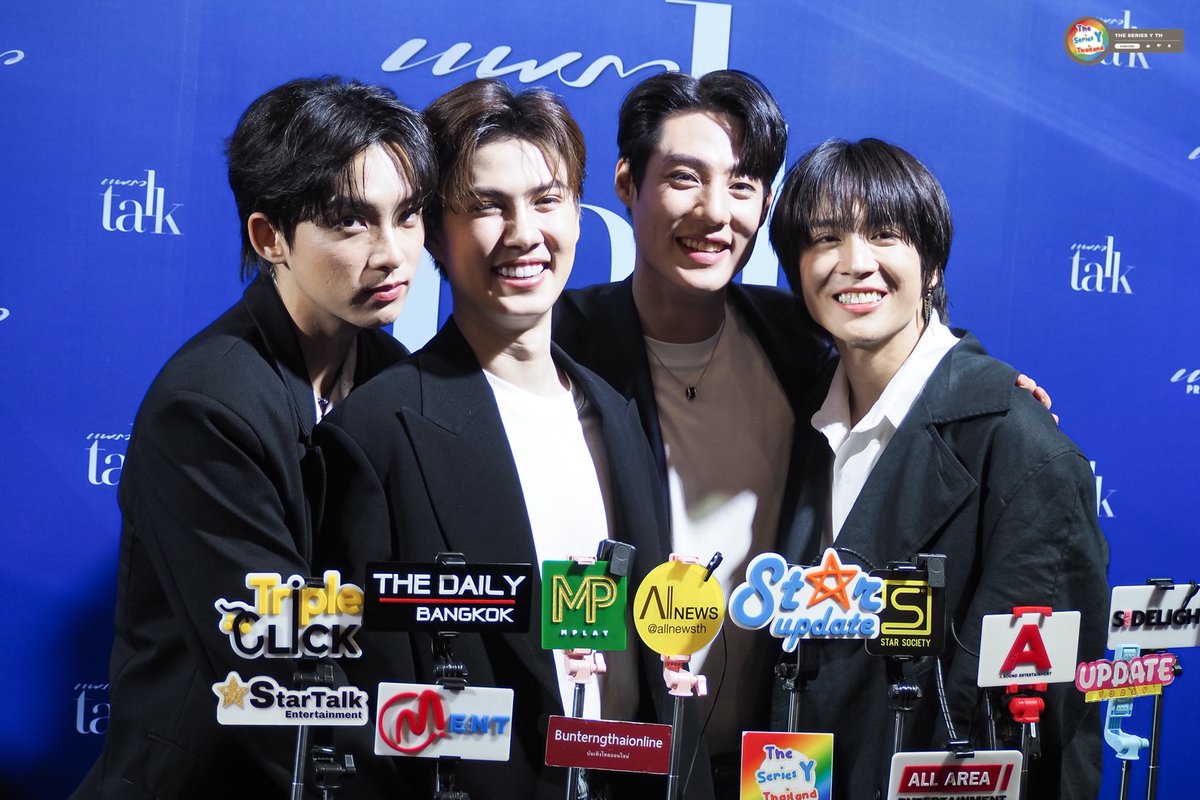 theseriesy_th's tweet photo. " สายลับ-ภณ-การ์ฟิวส์-เบ๊นซ์ " ฉลองครบรอบ 45 ปีนิตยสารแพรว ในงาน Praew Talk 2024 "The Inspirations" ร่วมพูดคุยส่งต่อแรงบันดาลใจ จากประการณ์ของคนดังหลากหลายอาชีพ 

#SpySailub #PonThanapon
#BENZALERT #Garfinpkk
#PraewTalk2024xLoveNoLongBeans
#PraewTalk2024 #centralwOrld #Praewmag https://t.co/MOhH6ZJBwu