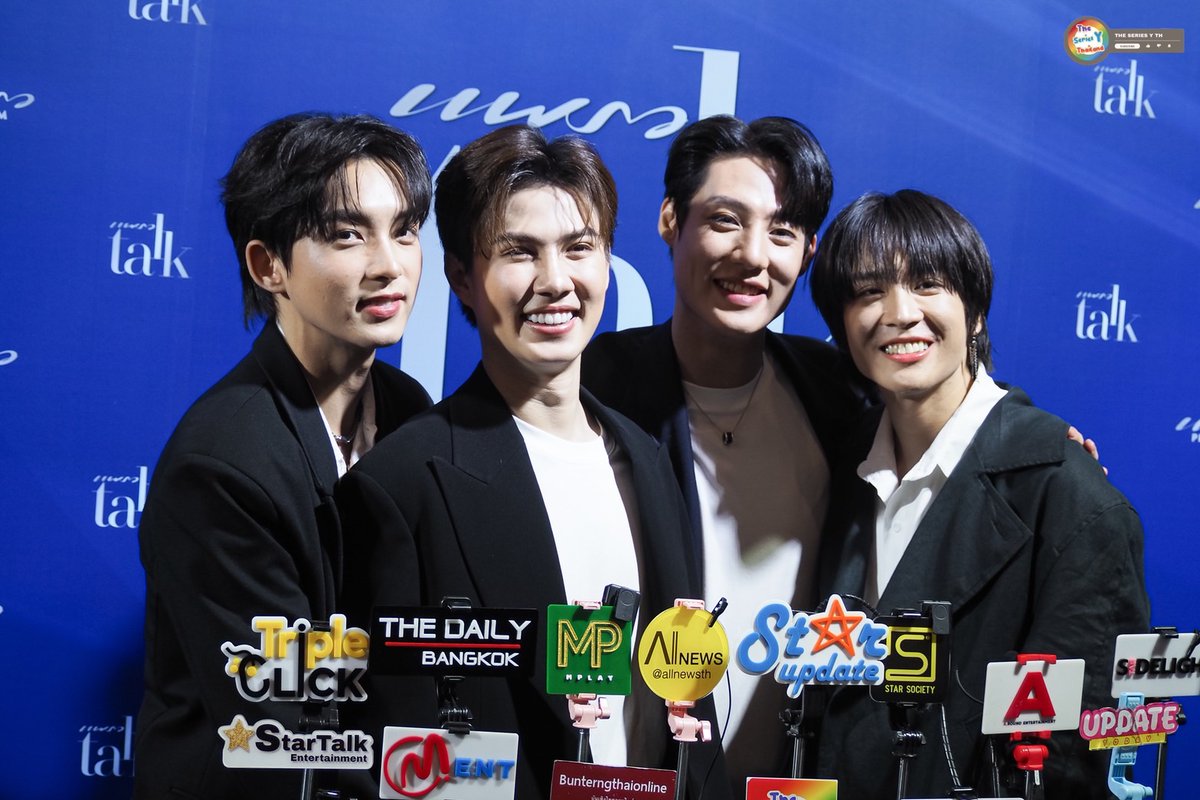 theseriesy_th's tweet photo. " สายลับ-ภณ-การ์ฟิวส์-เบ๊นซ์ " ฉลองครบรอบ 45 ปีนิตยสารแพรว ในงาน Praew Talk 2024 "The Inspirations" ร่วมพูดคุยส่งต่อแรงบันดาลใจ จากประการณ์ของคนดังหลากหลายอาชีพ 

#SpySailub #PonThanapon
#BENZALERT #Garfinpkk
#PraewTalk2024xLoveNoLongBeans
#PraewTalk2024 #centralwOrld #Praewmag https://t.co/MOhH6ZJBwu