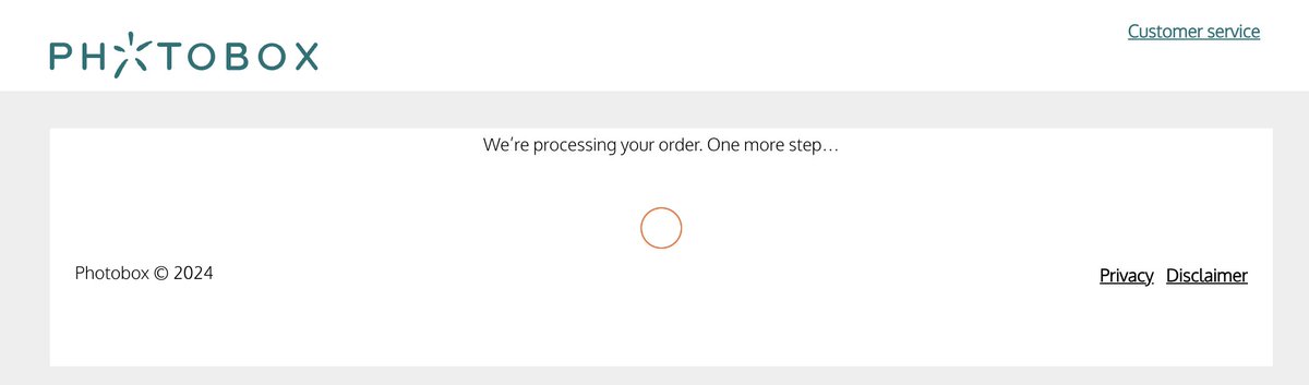 aaaaanna_'s tweet photo. @PhotoBox_Help When trying to order premium prints I get stuck at processing when trying to add to my basket. See attached image for what I'm seeing - even after an hour... Is there a problem with the website at the moment? https://t.co/5htFXSvQeg
