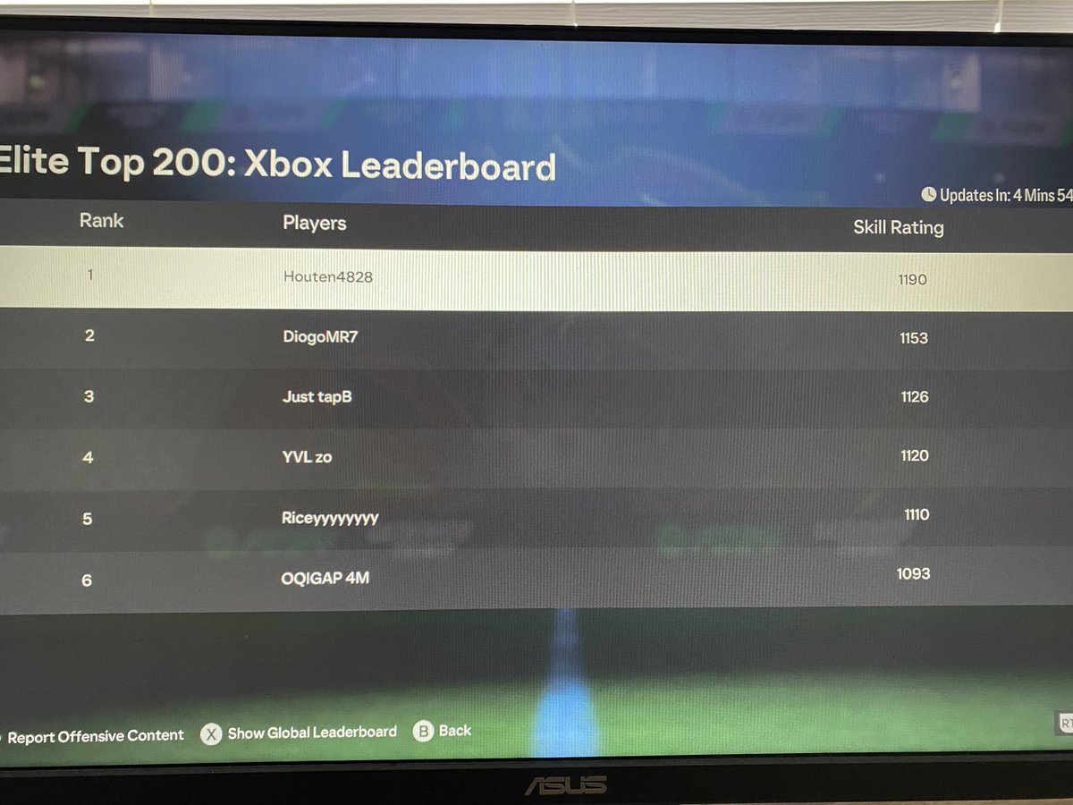 DLHoutenn's tweet image. Number 1 on Xbox 🔝