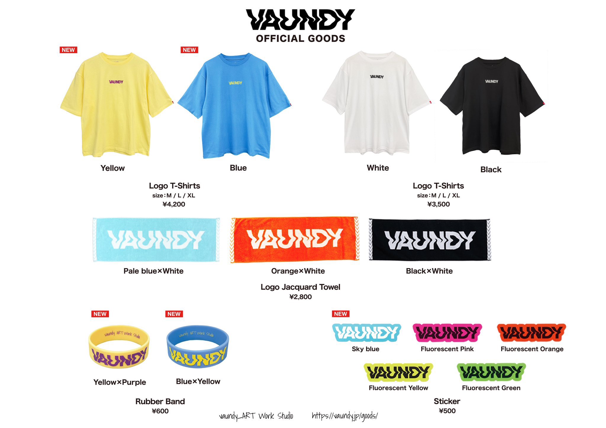 Vaundy Tokyoライブハウス限定グッズ Vaundy Tokyoライブハウス限定グッズ vaundy ライブハウスグッズ