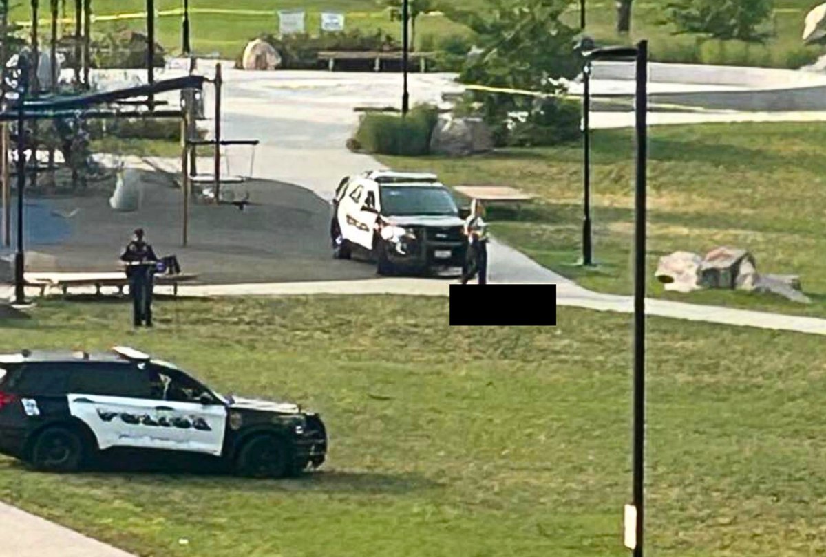 SAUK RAPIDS: A death investigation is underway at Lions Park, 95 River Ave. N. - Officers and investigators are on scene this morning near the playground after a female called 911 reporting a male lying in the grass shortly before 7 a.m. Officers arrived and located the male,