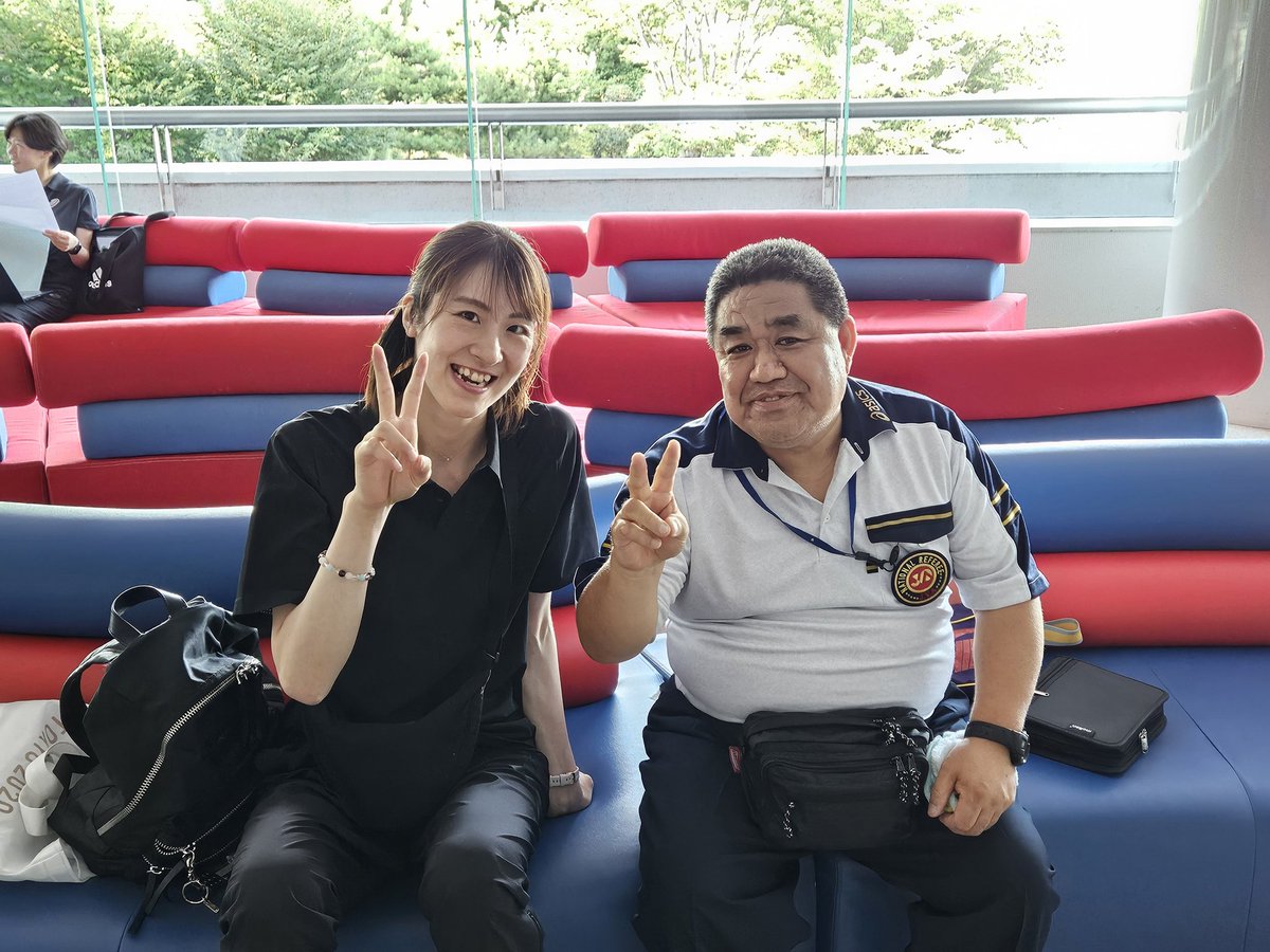 ygankichi's tweet photo. 今日は関東私学大会に行きました❗
とても暑い中選手、ご父兄、役員、審判の皆さまお疲れ様でしたm(__)m
そして元東レの井上選手にも久しぶりに会いました⤴️
掲載に了承も頂きありがとうございます❗
#BGU女子バレー部 https://t.co/i9TGnME3sZ