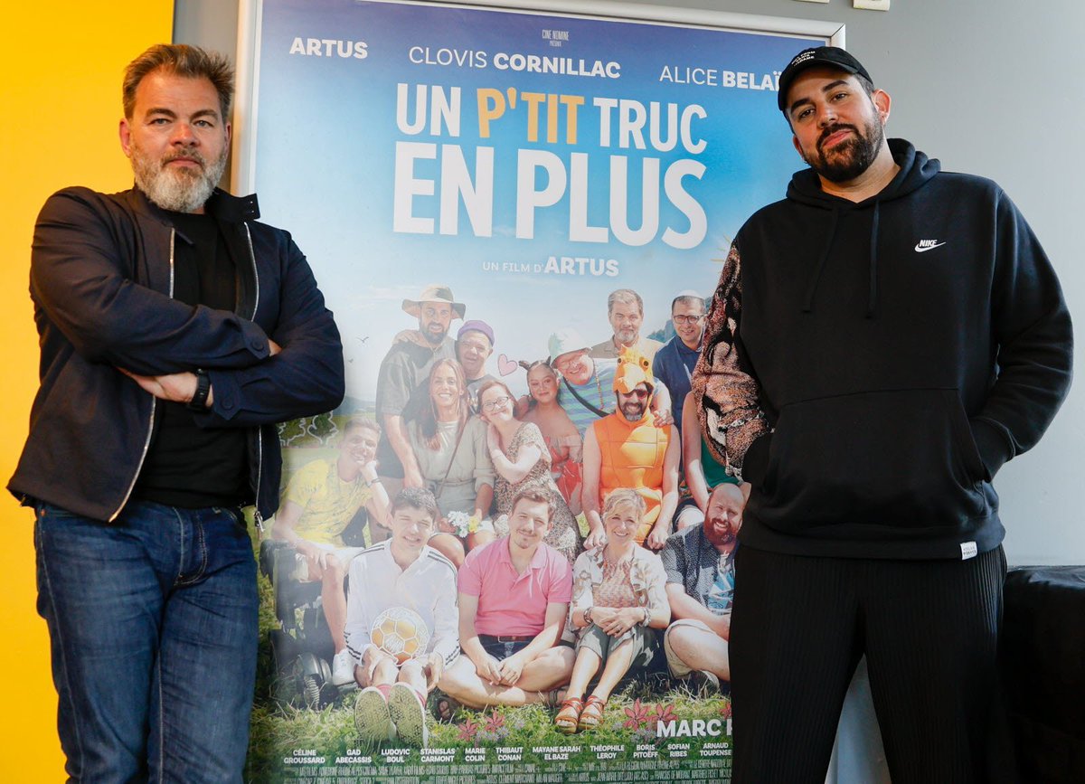 AlertesInfos's tweet image. 🍿🇫🇷 "On a peut-être prouvé que si on arrête de servir de la merde aux gens, ils vont au cinéma", a lâché l’acteur Artus à propos du succès de son film "Un p’tit truc en plus". (Le Parisien)