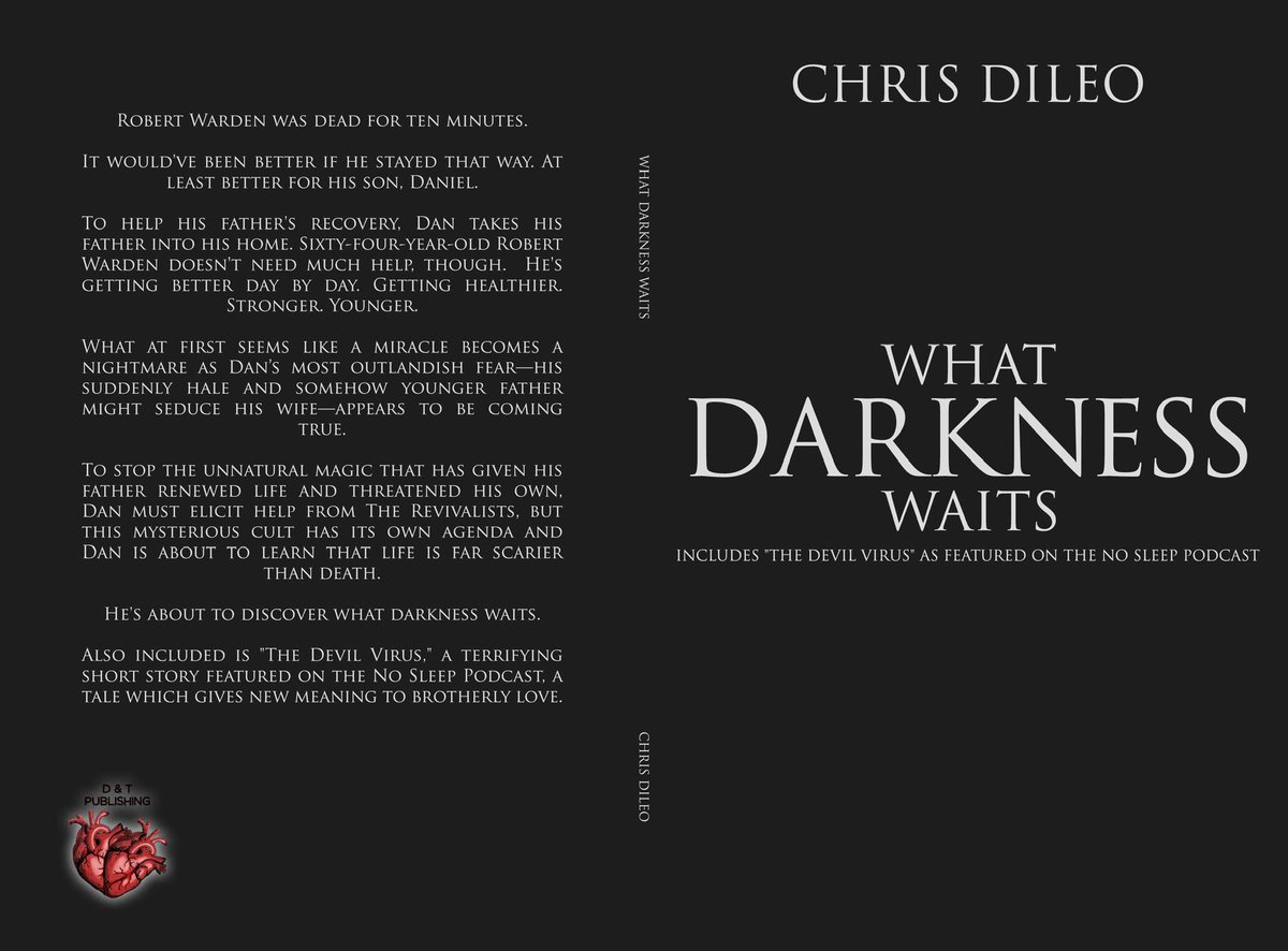 D&T Publishing - proudly female owned (@dandtpublishing) on Twitter photo You should see What Darkness Waits!
Available now from <a href="/authordileo/">Chris DiLeo</a>
books2read.com/u/311EMn You should see What Darkness Waits!
Available now from <a href="/authordileo/">Chris DiLeo</a>
books2read.com/u/311EMn
