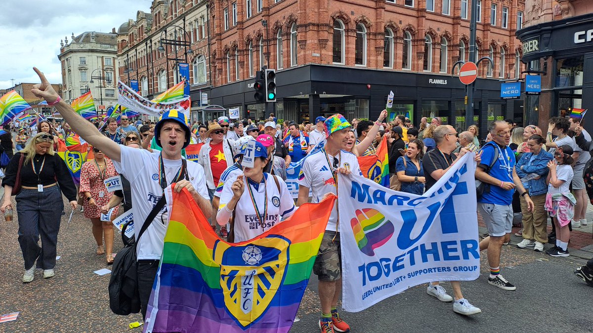 Parade was fab 🏳️‍🌈✊🏼🏳️‍⚧️

Thankyou to everyone who joined us, and everyone who cheered us on.

All Leeds, aren't we!