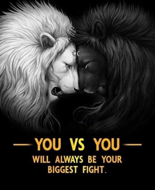 Bohrashyam2's tweet image. You vs You, will always be your biggest fight. #Introspect #Meditate