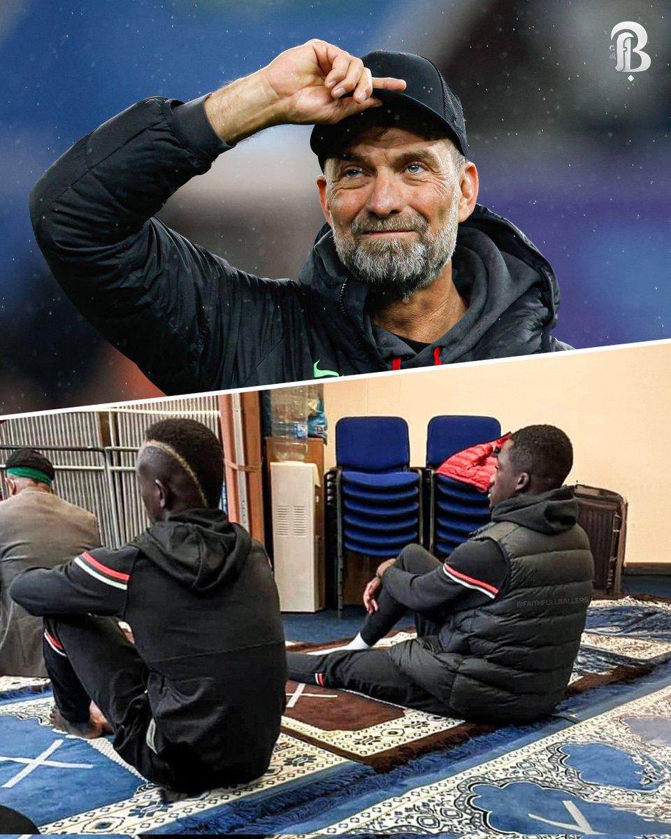 FaithfullBaller's tweet photo. 🗣️🙌 Dr Sogut: “Jürgen Klopp gives Muslim players the room to do their prayers, to break their fast during training, he has that level of understanding. For him, it is never an issue”

Klopp has set the standard for how managers should be handling Muslim footballers. 👏❤️ https://t.co/kBEfWOCR7B