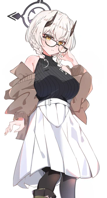 前描いた私服セナさん 