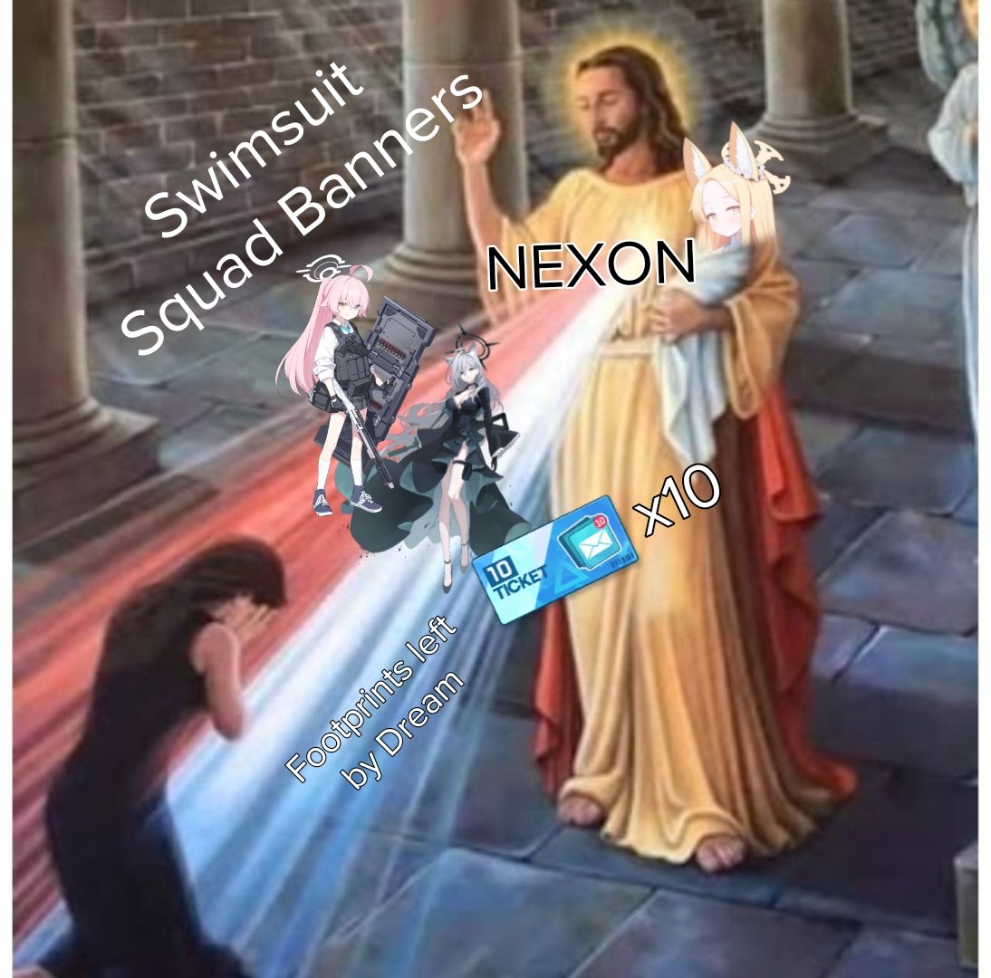 How BA players see Nexon rn
A blessing from the Lord
#bluearchive