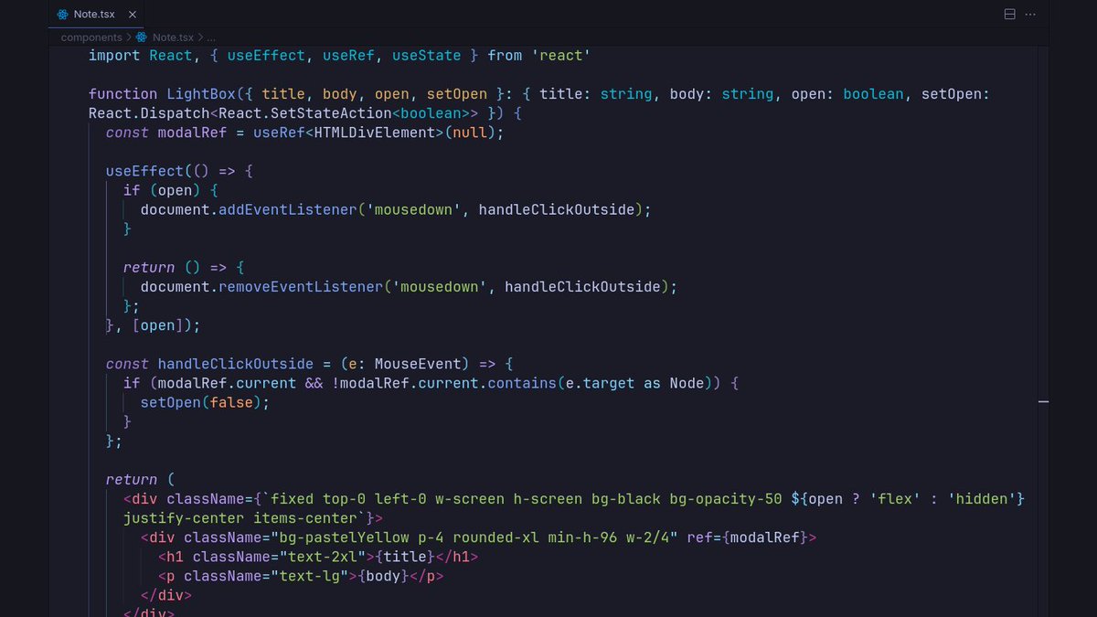 909Vermilion's tweet photo. Notes App
- Added functionality for fetching the user notes from the DB
- Added lightbox modal for editing the notes
- Updated DB schema (added Note model)

#buildingpublic #Nextjs #reactjs #connect https://t.co/i8B9COURbB