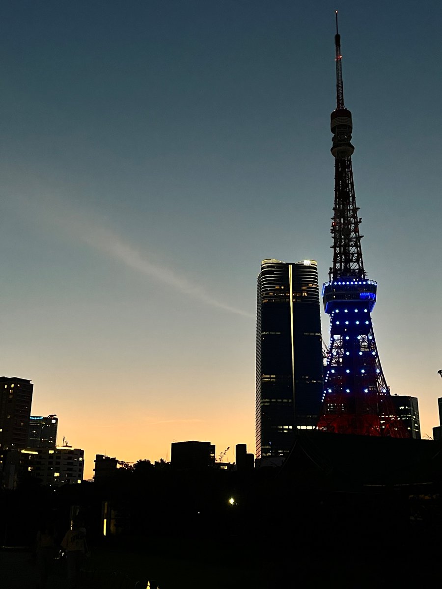 本日の東京タワー🗼