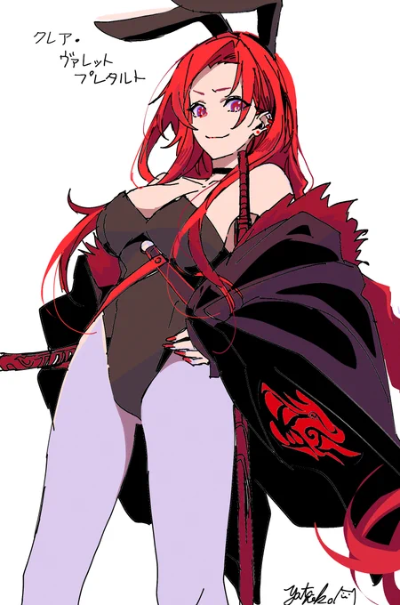 ウチの娘達にバニー着せるやつ(クレア)