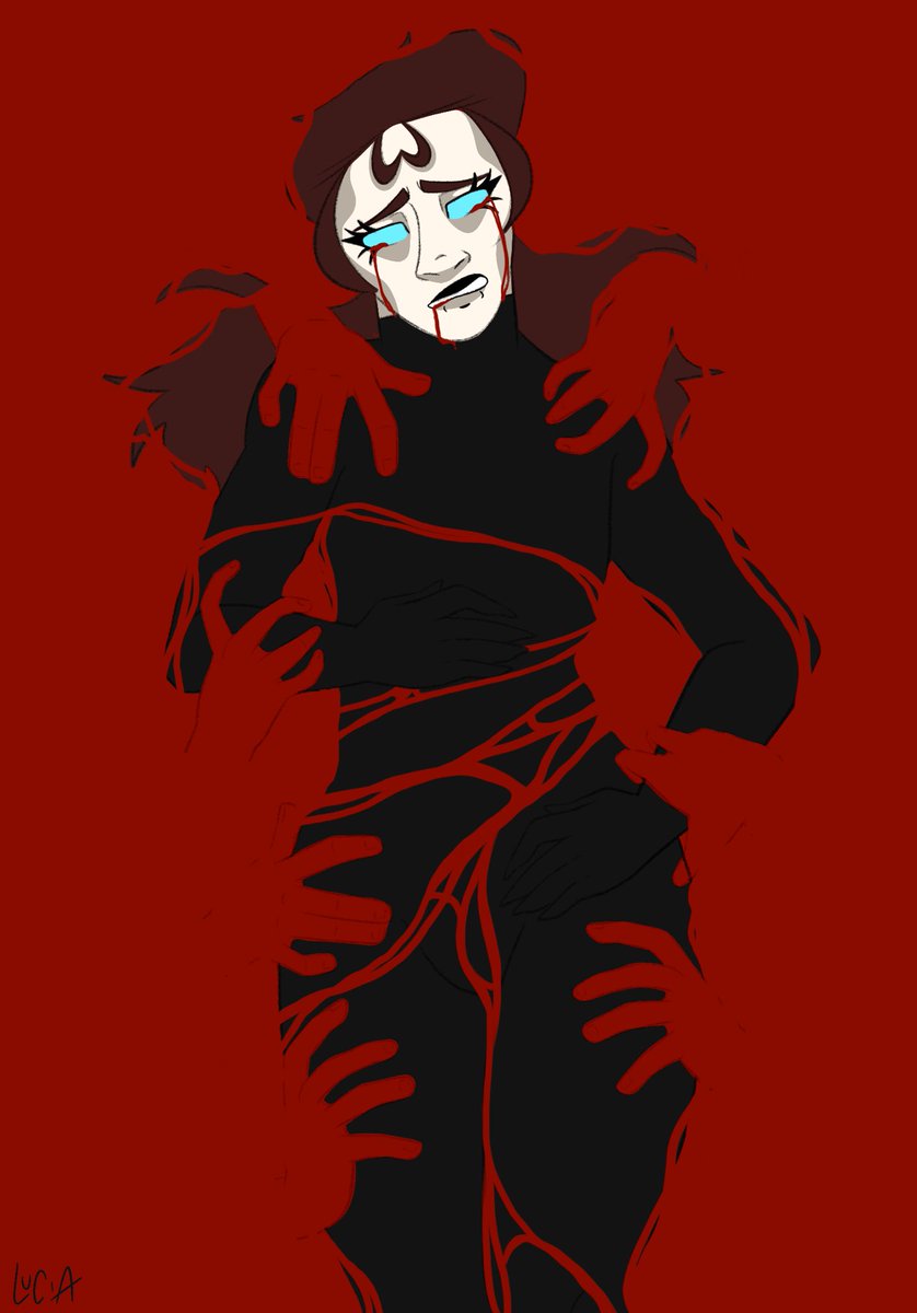Luc_kyCh4rm's tweet image. TW: implied sa and blood
More art I forgot to post :”)
#oc #ocart #procreate #digitalart #Vampire #blood