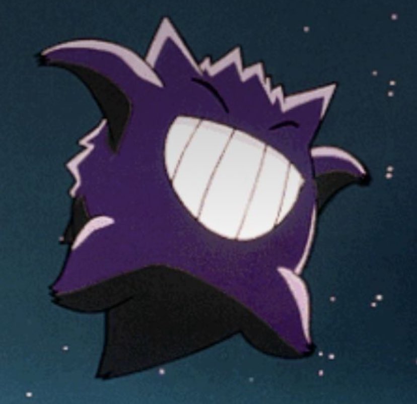 PokemonGems's tweet image. smiley ghost