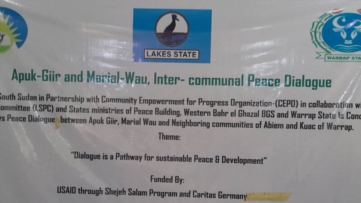 RadioTamazuj's tweet photo. The Apuk-Giir community of Warrap State and the Marial-Wau of Western Bahr el Ghazal State have resolved to end their inter-communal hostilities. https://t.co/EehSICtKNa