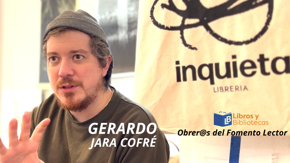 Librosybibliot1's tweet image. Hoy Domingo 21 de julio, a las 12:00 horas, emitiremos nuestra entrevista a @crajeg sobre: @lainquietalib. Una nueva propuesta para la venta de libros asociada a una potente labor de fomento lector. No te la pierdas youtu.be/qYziIXzlltQ?si… @Librosybibliot1