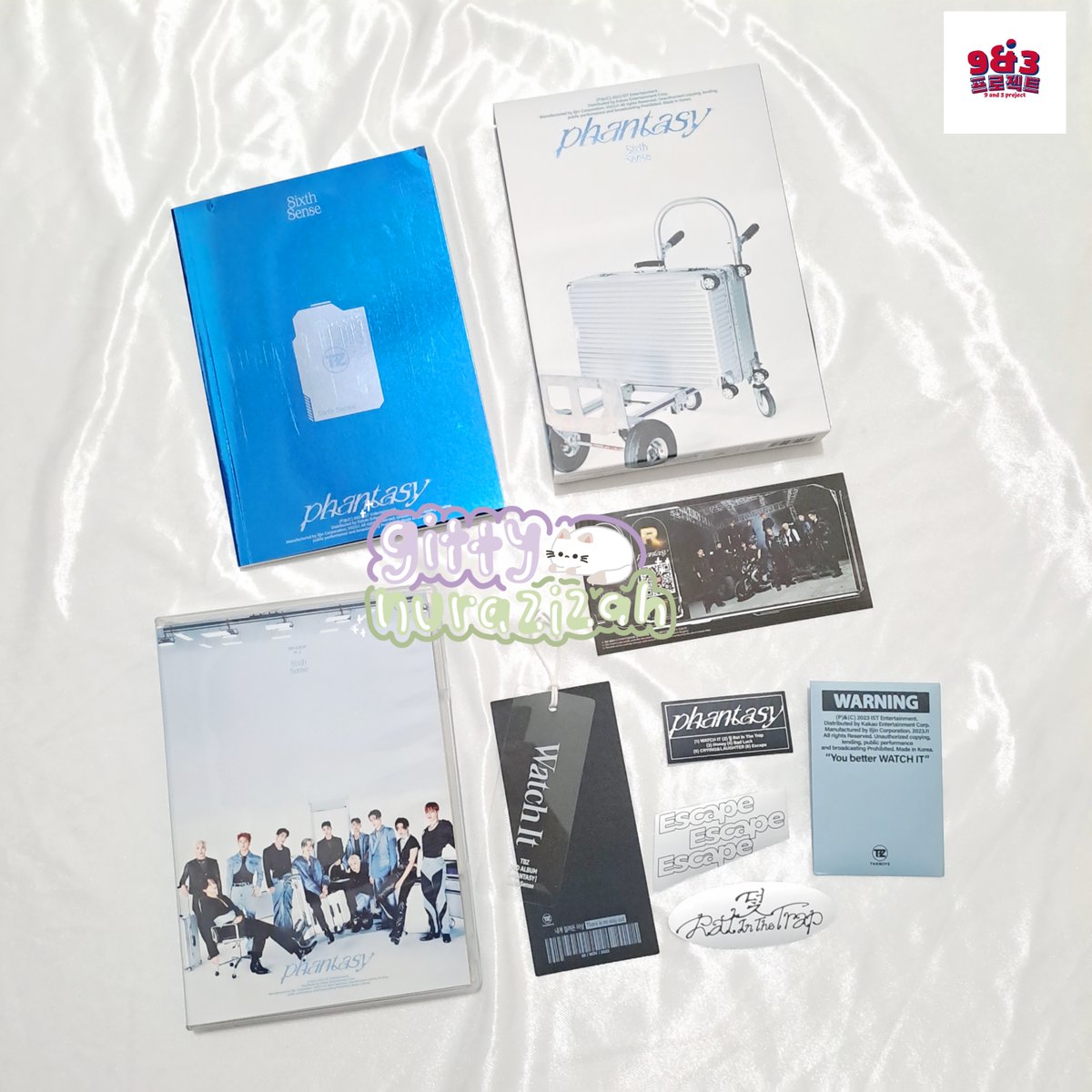 gittynurazizah's tweet photo. WTS
THE BOYZ PHANTASY PT. 2 SIXTH SENSE ALBUM UNSEALED FULLSET

Available version:
Warn Ver. (black)
Daze Ver. (pink)
Fake Ver. (white)

https://t.co/WQT7a9ipnm

wtb wtt lfs selling buy trade jual sbt tbz deobo deobi 포카 양도 더보이즈 #9and3restock https://t.co/B5DjDG1HMG