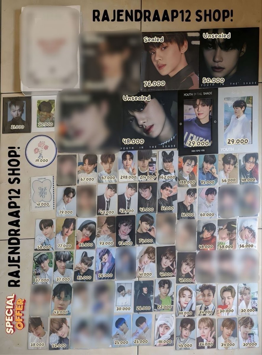 WTS AAB ZB1 ♠️ MENTION AFTER DM⚠️ tweet media