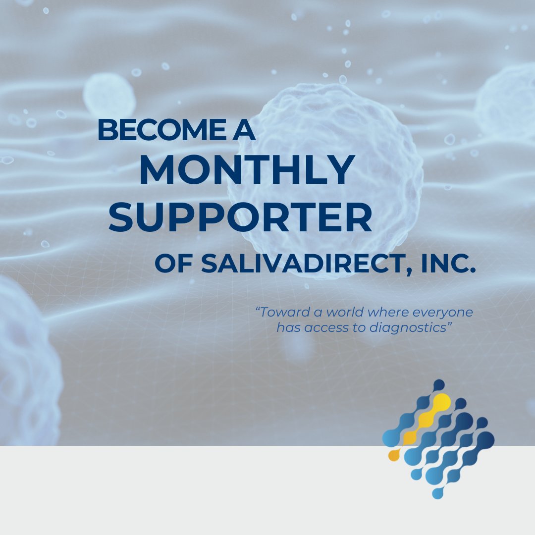 saliva_direct's tweet image. Help SalivaDirect, Inc. ensure the sustainability of our programs and expand our community of advocates by becoming a monthly supporter. 

Join the cause today hubs.la/Q02F5CXC0 

#SDIGivingCampaign #spitsquad #SalivaDirect #donation