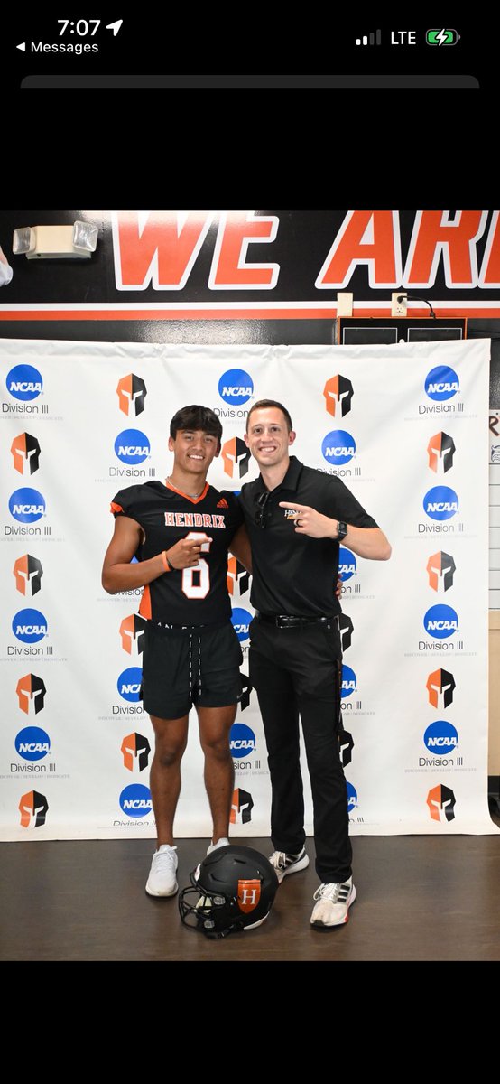 I want to thank God for each and every opportunity presented, and that I am very blessed and honored to receive an offer from <a href="/hendrixcollege/">Hendrix College</a> #AGTG 

<a href="/CoachKT_/">KleaT Coach</a> <a href="/CoachDunn1/">Dennis Dunn</a> <a href="/MDayneR21/">Dayne Reeves</a> <a href="/MattParker_03/">Matt Parker</a> <a href="/NDGriffinFB/">North DeSoto Football</a>
