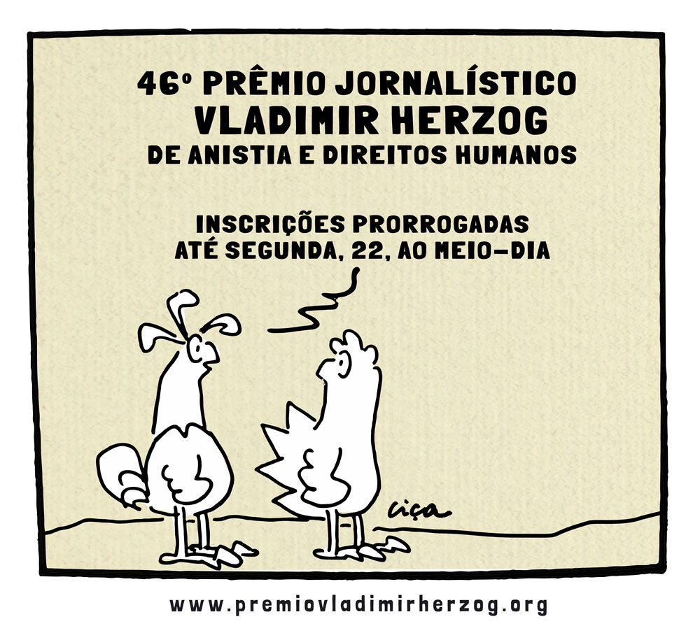 premioherzog's tweet photo. Por conta da instabilidade no sistema provocado pelo alto número de acessos, prorrogaremos as inscrições até segunda-feira, dia 22, ao meio-dia.
Para qualquer dúvida ou ajuda, procurar o Suporte: E-mail: suportepremiovladimirherzog@gmail.com
Telefone: 11 4105-3100 https://t.co/3Dph4zenHI