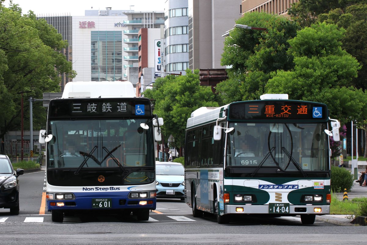 7月20日(土) 三岐バス・三重交通 貸切会 三岐鉄道 No.601 (富田) 元