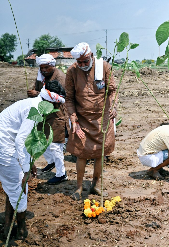 Prahlad Singh Patel ( वृक्ष से जल, जल से जीवन) tweet media