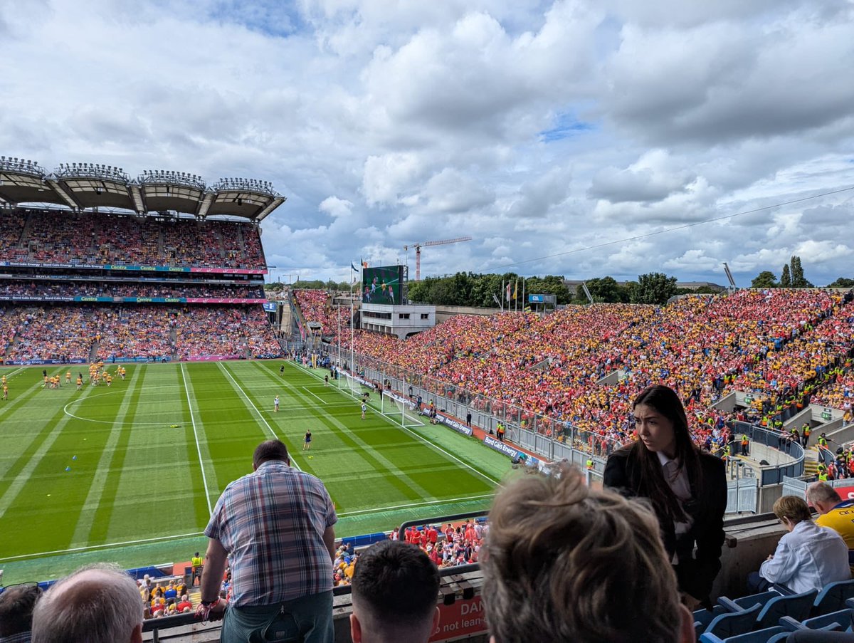 themonk1967's tweet image. Croker #AllIrelandHurlingFinal 😎☘️
