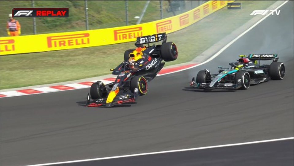 The moment this guy is asked to race with an equal car: 

Scrappy as f*ck. Multiple failed moves. Contact, damage, running off track.