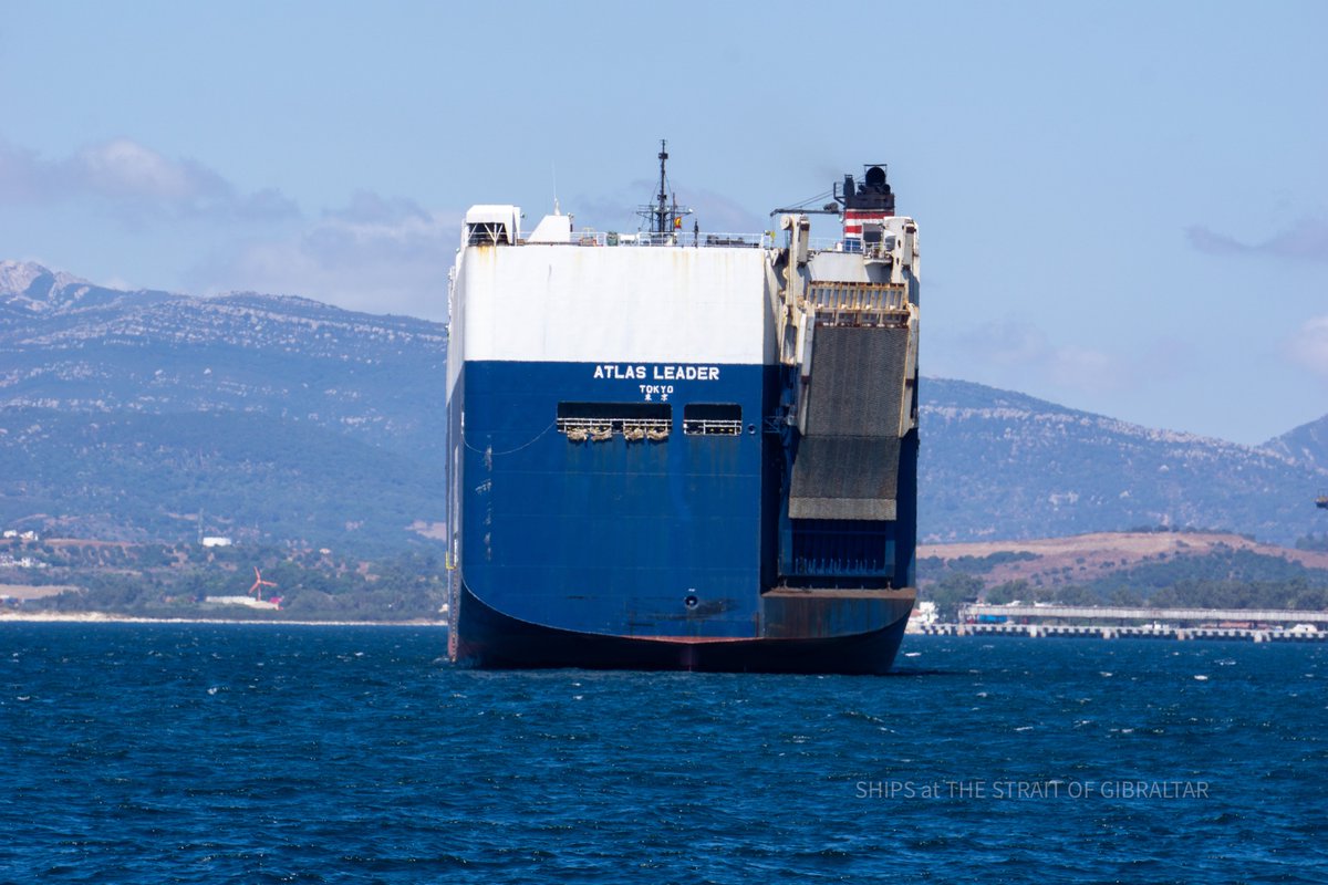 mi6o25's tweet image. This was a great ship to get close to and watch it depart from Algeciras, Spain, full videos on SHIPS at THE STRAIT OF GIBRALTAR on YouTube 
ATLAS LEADER
21 July 2024

#ships
#vehiclescarrier
#algeciras #spain #shipspotting #atlasleader