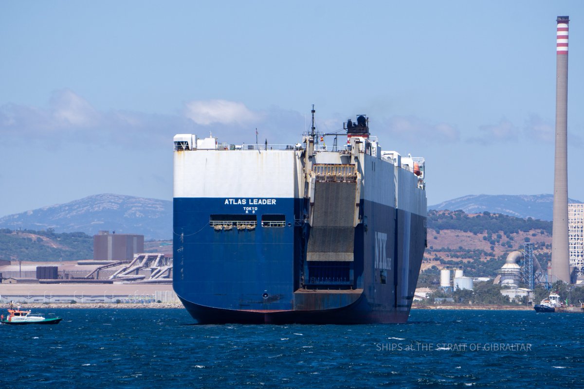 mi6o25's tweet image. This was a great ship to get close to and watch it depart from Algeciras, Spain, full videos on SHIPS at THE STRAIT OF GIBRALTAR on YouTube 
ATLAS LEADER
21 July 2024

#ships
#vehiclescarrier
#algeciras #spain #shipspotting #atlasleader