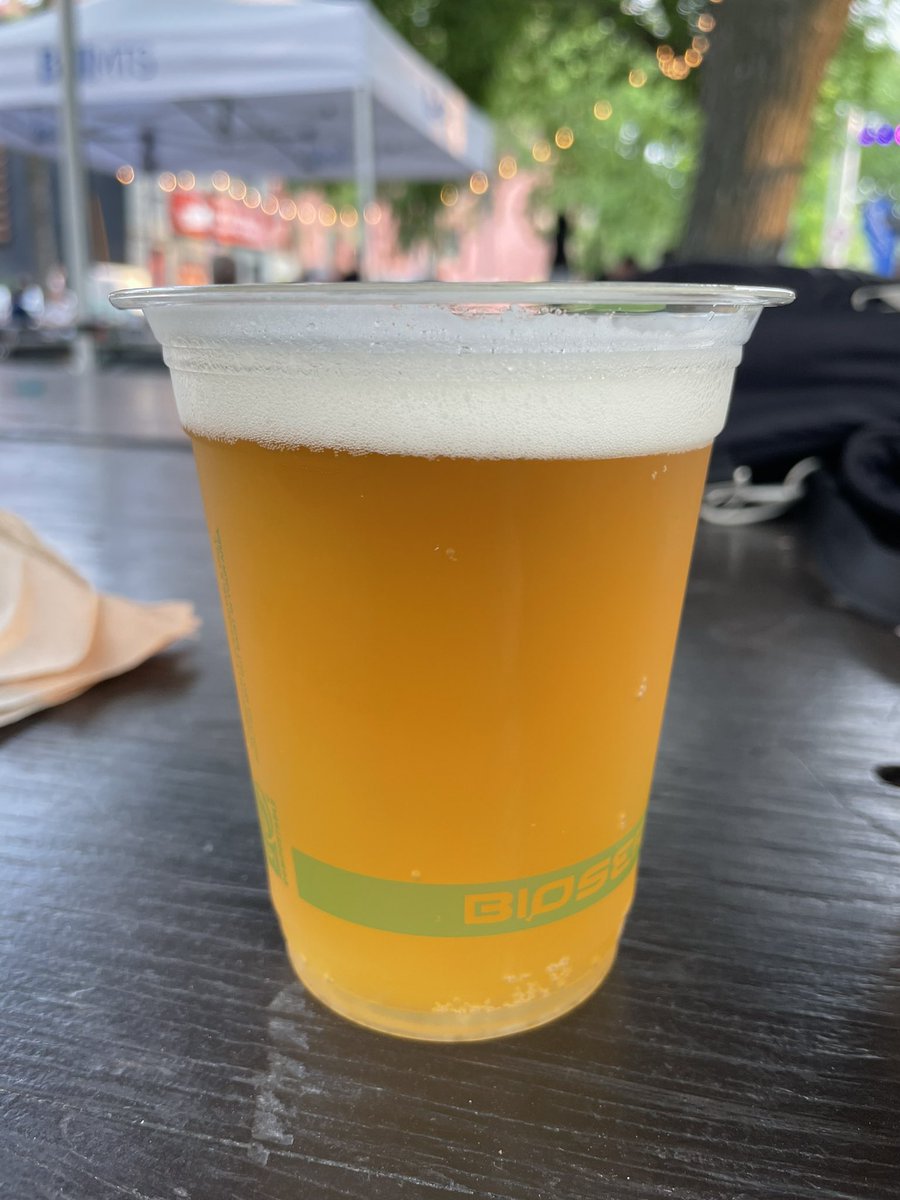 They’re tears of joy, <a href="/WinnipegFringe/">Winnipeg Fringe Festival</a>. Tears of joy. <a href="/torque_brewing/">Torque Brewing</a> #wpgfringe #beertent #goodbeer