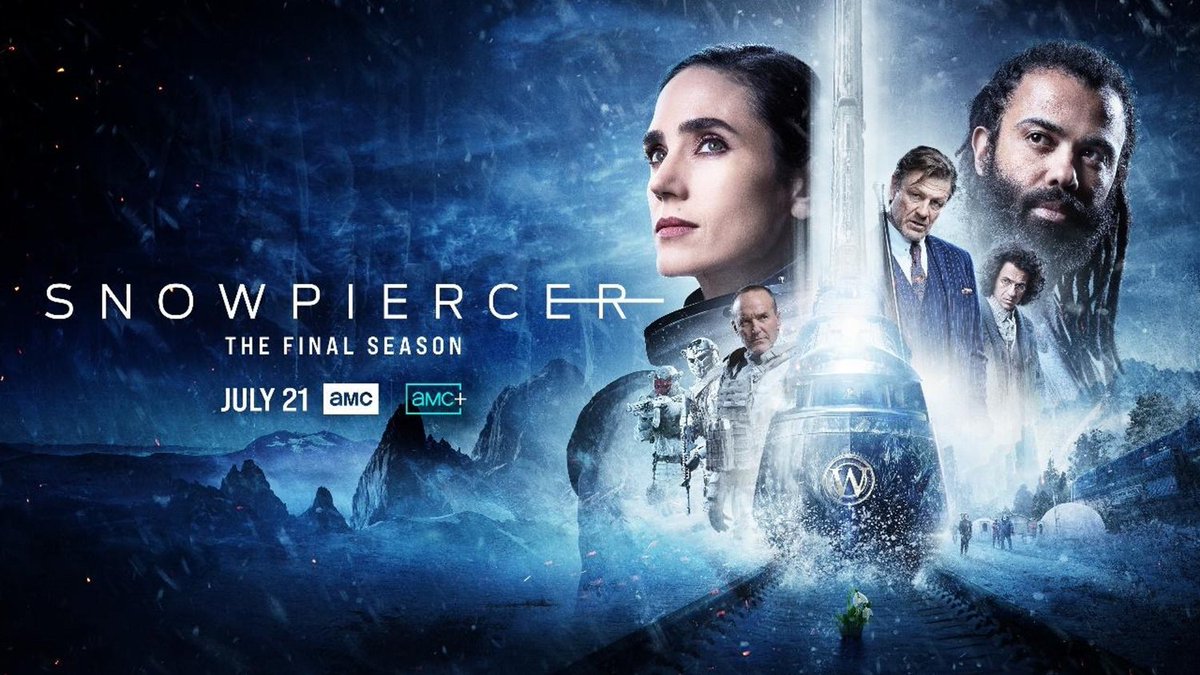 TV Tango (@tvtango) on Twitter photo 🌟Watch tonight <a href="/AMC_TV/">AMC TV</a> 9pm Now <a href="/AMCPlus/">AMC+</a> Premiere Final Season #Snowpiercer Starring #JenniferConnelly <a href="/DaveedDiggs/">Daveed Diggs</a> #SeanBean #RowanBlanchard #AlisonWright #KatieMcGuinness #MickeySumner <a href="/LenaRockerHall/">Lena Hall</a> <a href="/clarkgregg/">Clark Gregg</a> <a href="/IddoG/">Iddo Goldberg</a> <a href="/TheMikeOMalley/">Mike O'Malley</a> <a href="/RobeUrbina/">Roberto Urbina</a> About bit.ly/2tmTU5p 🌟Watch tonight <a href="/AMC_TV/">AMC TV</a> 9pm Now <a href="/AMCPlus/">AMC+</a> Premiere Final Season #Snowpiercer Starring #JenniferConnelly <a href="/DaveedDiggs/">Daveed Diggs</a> #SeanBean #RowanBlanchard #AlisonWright #KatieMcGuinness #MickeySumner <a href="/LenaRockerHall/">Lena Hall</a> <a href="/clarkgregg/">Clark Gregg</a> <a href="/IddoG/">Iddo Goldberg</a> <a href="/TheMikeOMalley/">Mike O'Malley</a> <a href="/RobeUrbina/">Roberto Urbina</a> About bit.ly/2tmTU5p